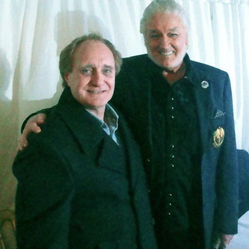 With P.J.Proby at his 75th Birthday Bash