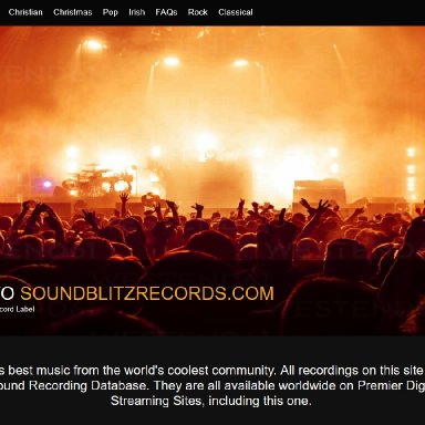 Signed to Soundblitz Records